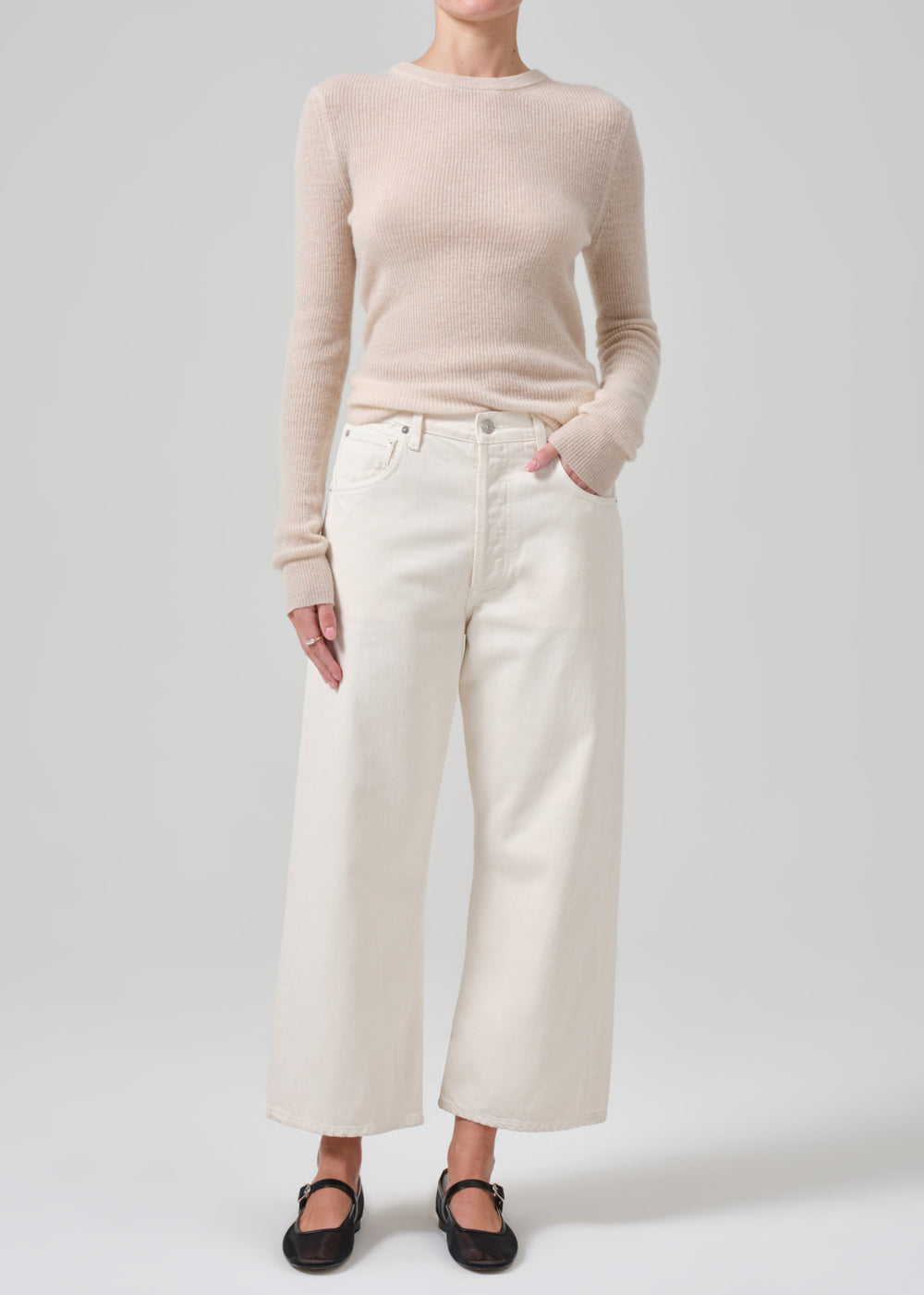 Gaucho Vintage Wide Leg in Marzipan