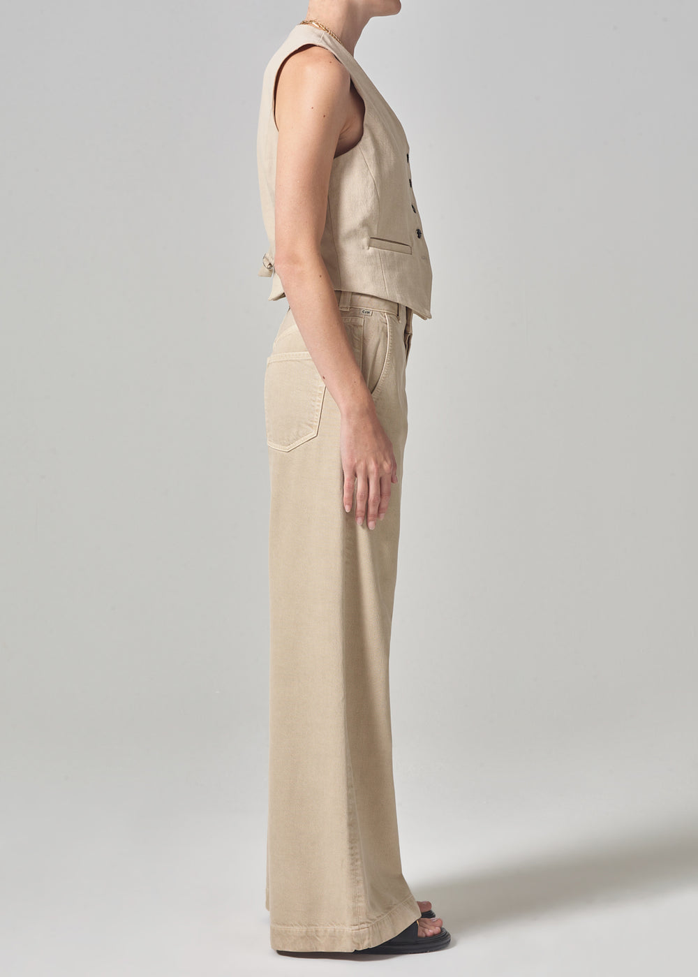 Beverly Trouser in Taos Sand