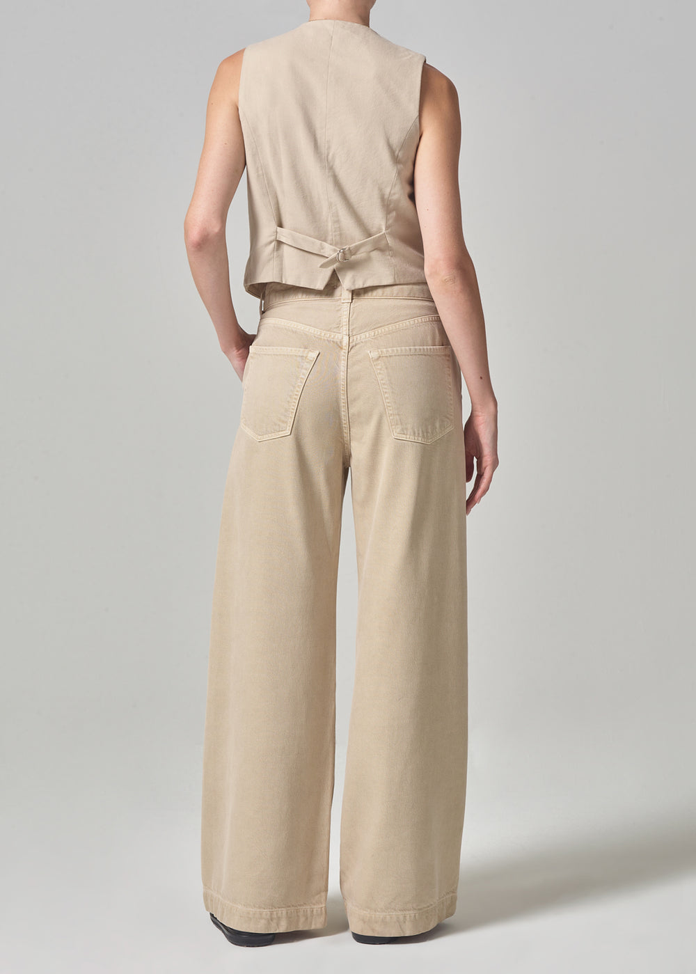 Beverly Trouser in Taos Sand