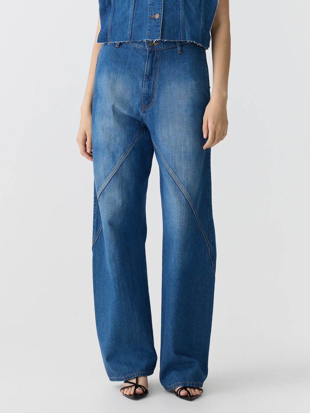 Slouch Panel Jean Heritage Blue