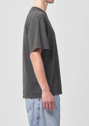 Asha Mock Neck Tee Fracture