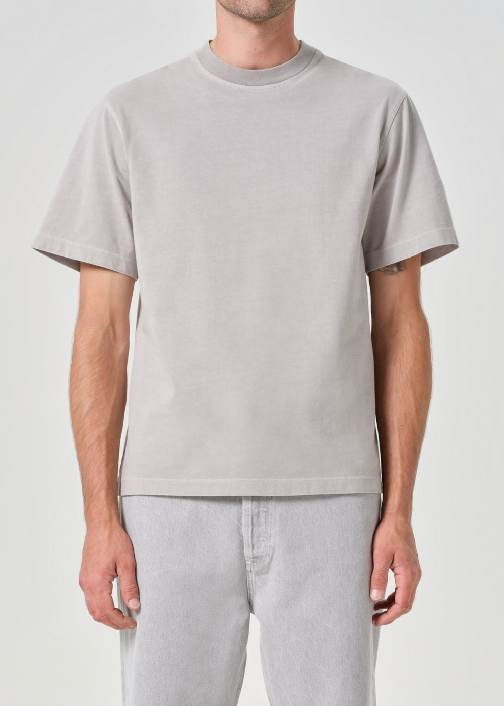 Asha Mock Neck Tee Reflect