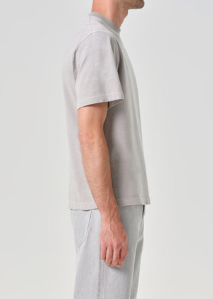 Asha Mock Neck Tee Reflect