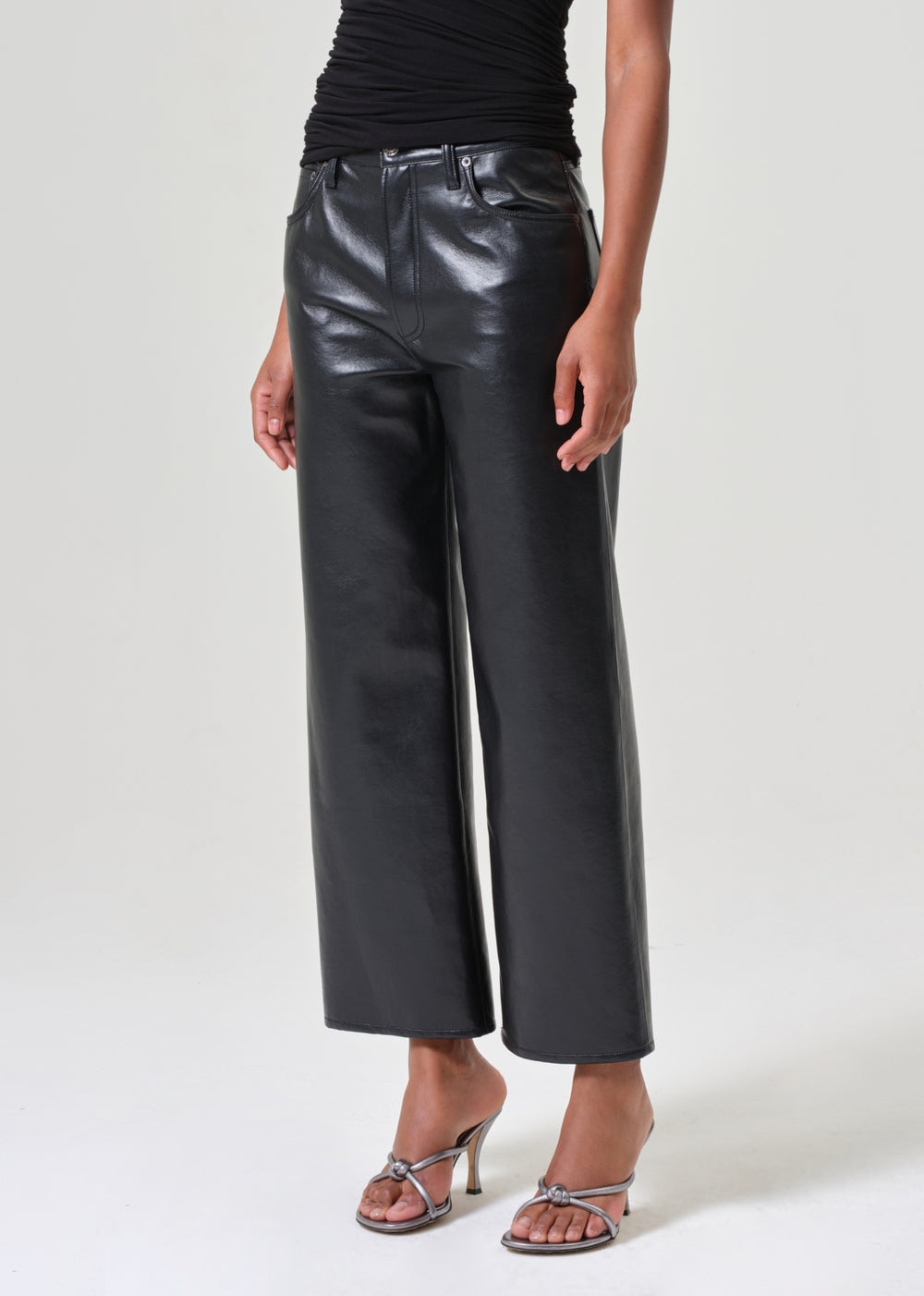 Ren Leather High Rise Wide Leg Detox