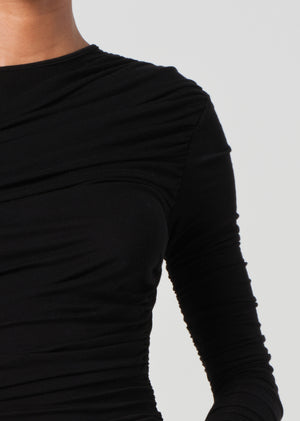 Tania Twist Tee Black