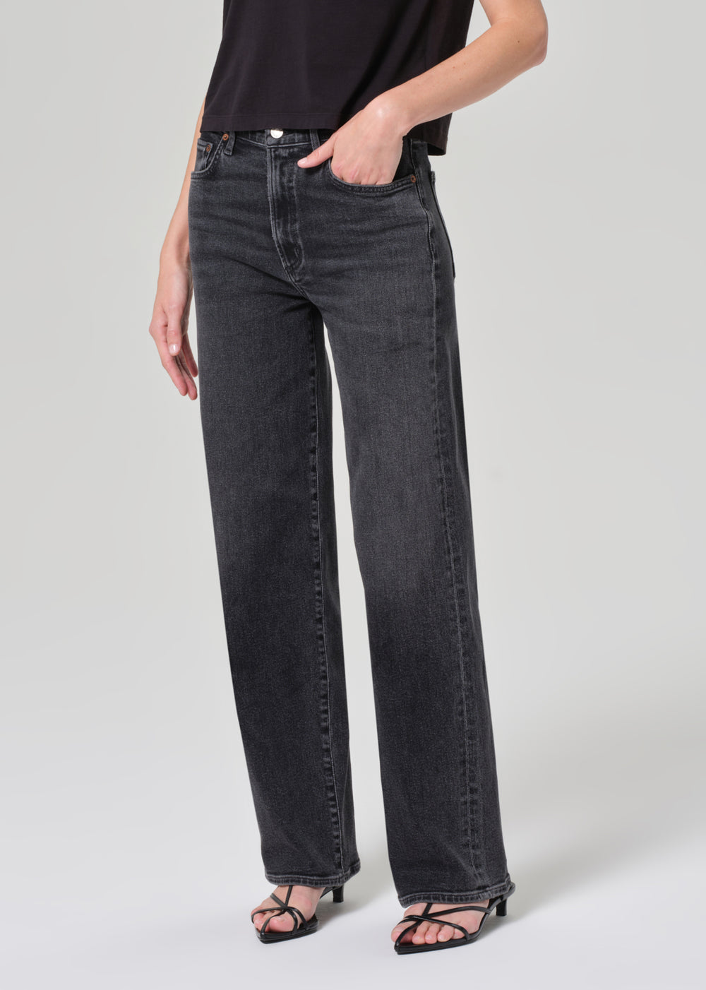 Harper Mid Rise Jean Hush