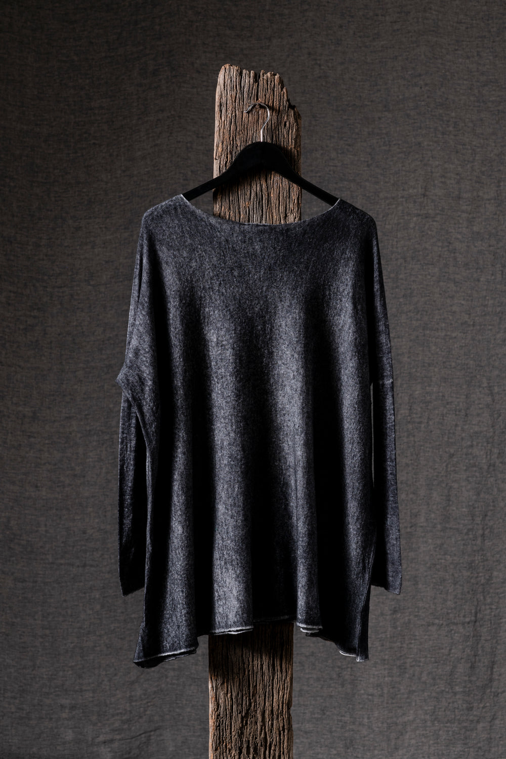 Woman Boat Neck Superlight Cashmere Pullover N/Nero