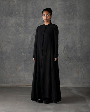 Long Shirt Dress Carbon T-200