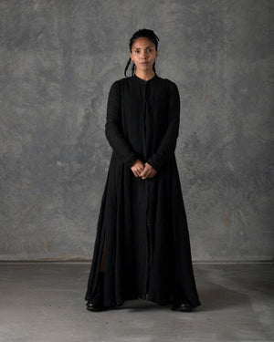 Long Shirt Dress Carbon T-200