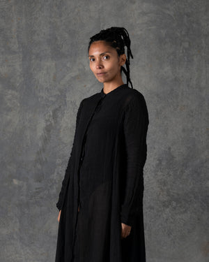 Long Shirt Dress Carbon T-200