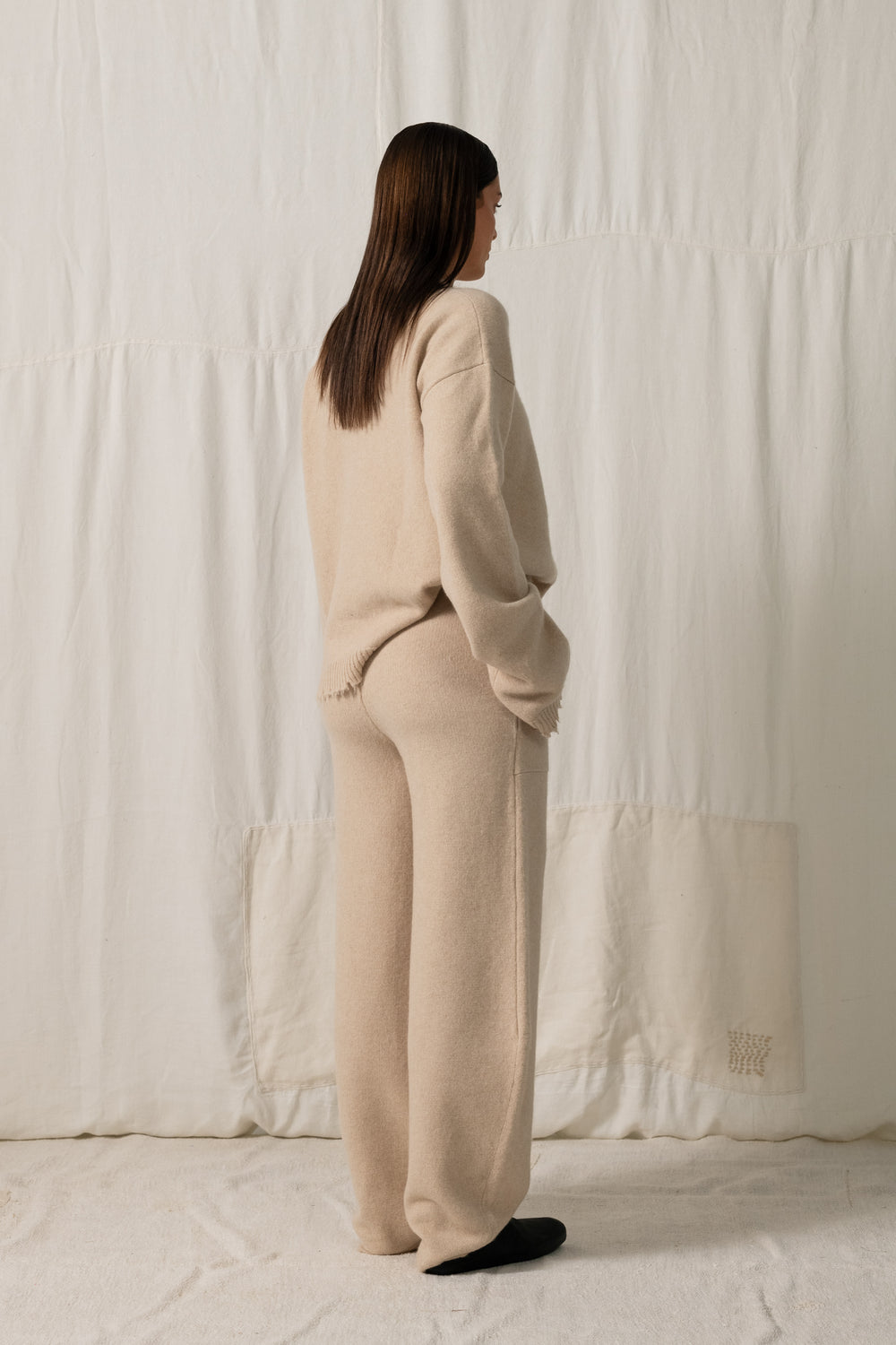 Pants Plain Cashmere Tan