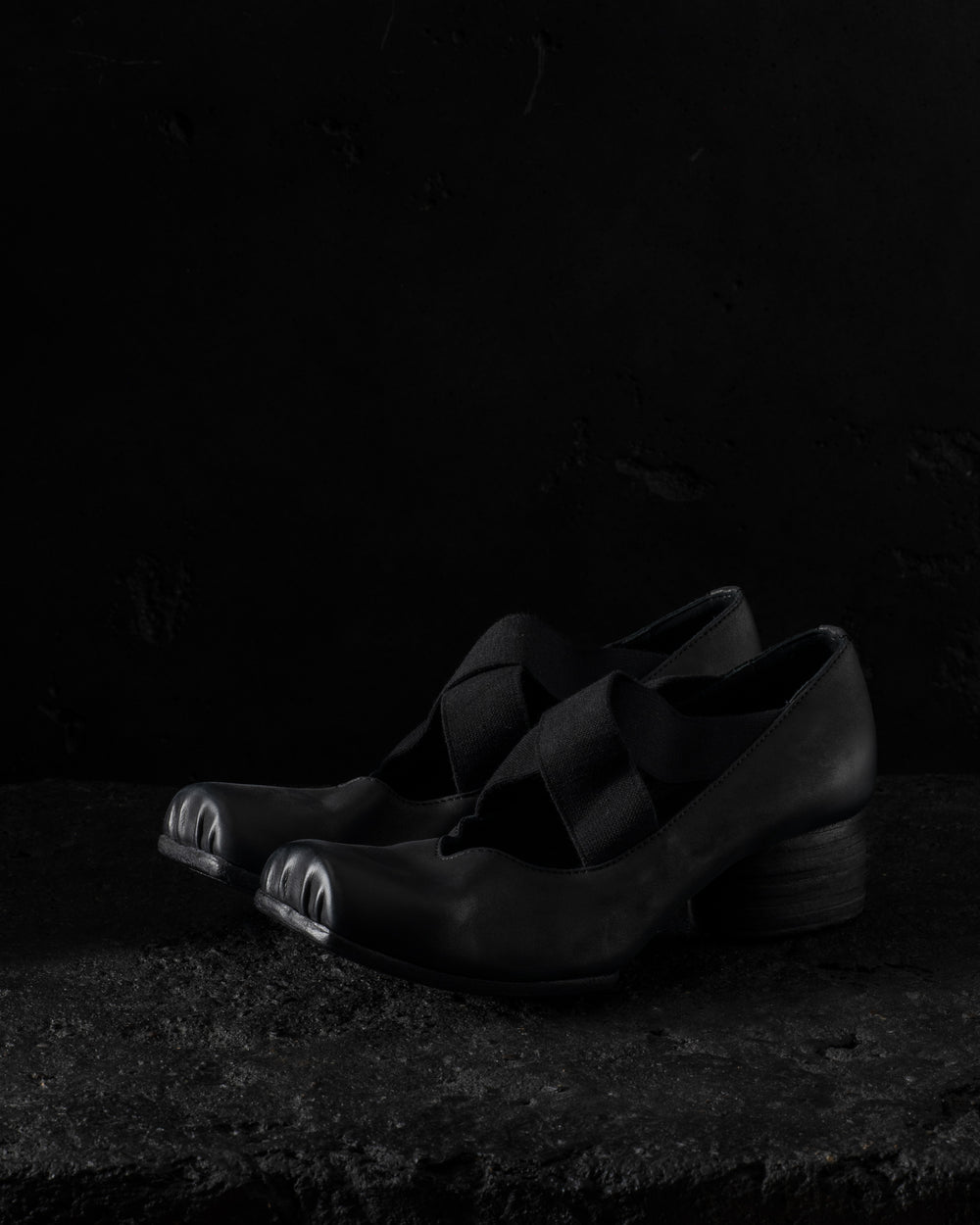 High Ballet Shoes Black