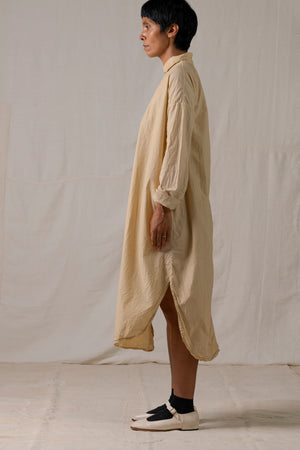 Long Shirt Dress TC Cream