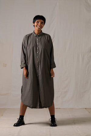 Long Shirt Dress TC Antracite