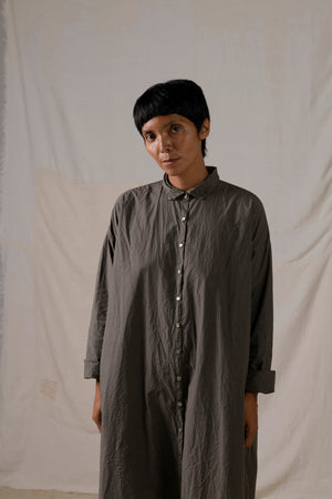 Long Shirt Dress TC Antracite