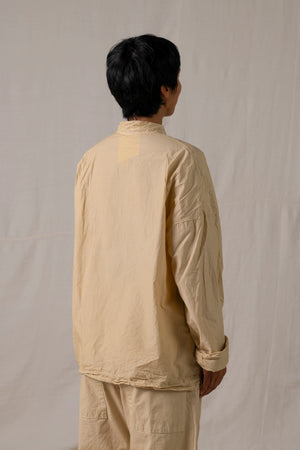 Unisex Collar Shirt TC Cream