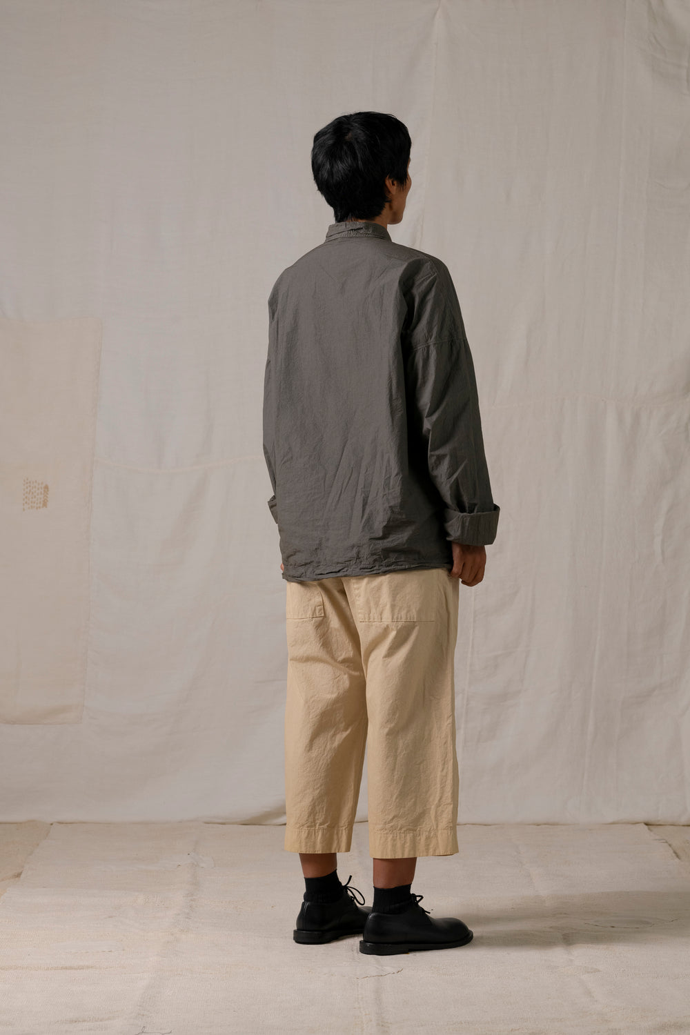 Wide & Short Trousers CC Cream