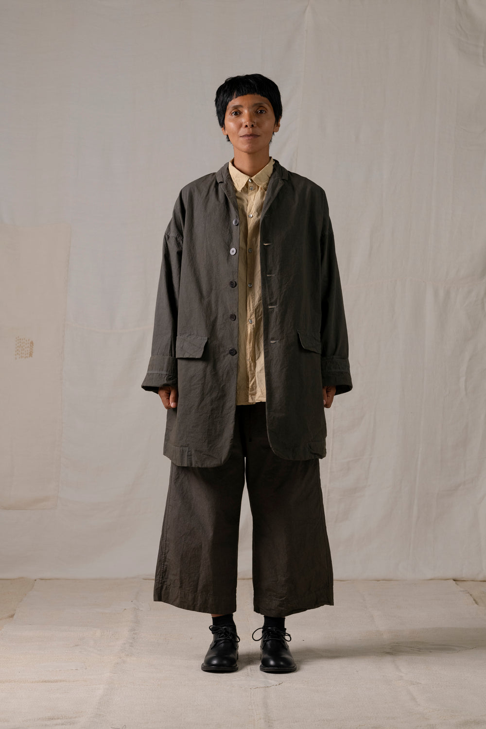 Wide & Short Trousers CC Antracite