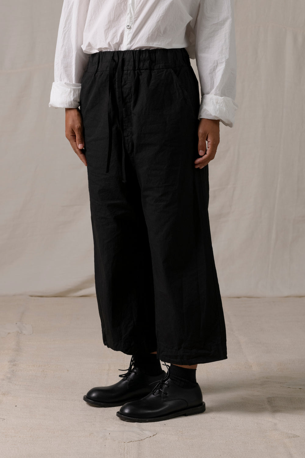 Wide & Short Trousers CC Black