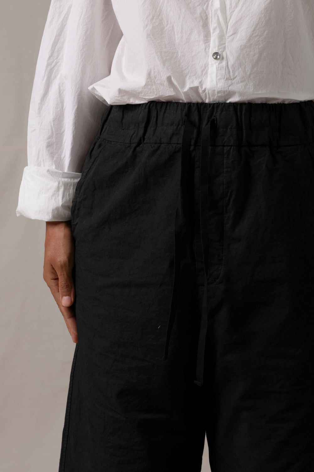 Wide & Short Trousers CC Black