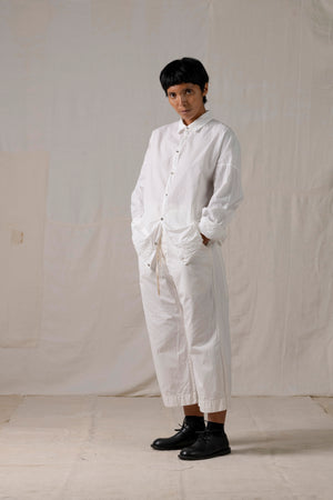 Wide & Short Trousers CC Milk