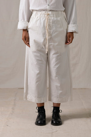 Wide & Short Trousers CC Milk