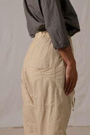 Wide & Short Trousers TC Cream