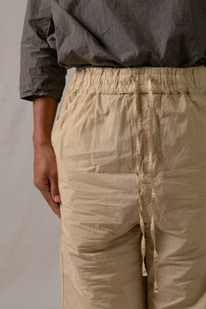 Wide & Short Trousers TC Cream