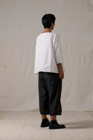 Wide & Short Trousers TC Black