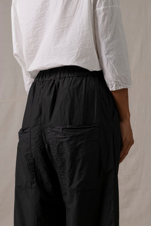 Wide & Short Trousers TC Black