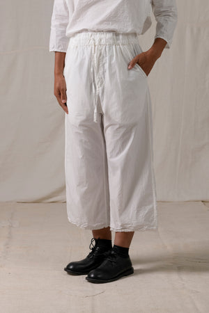 Wide & Short Trousers TC Milk