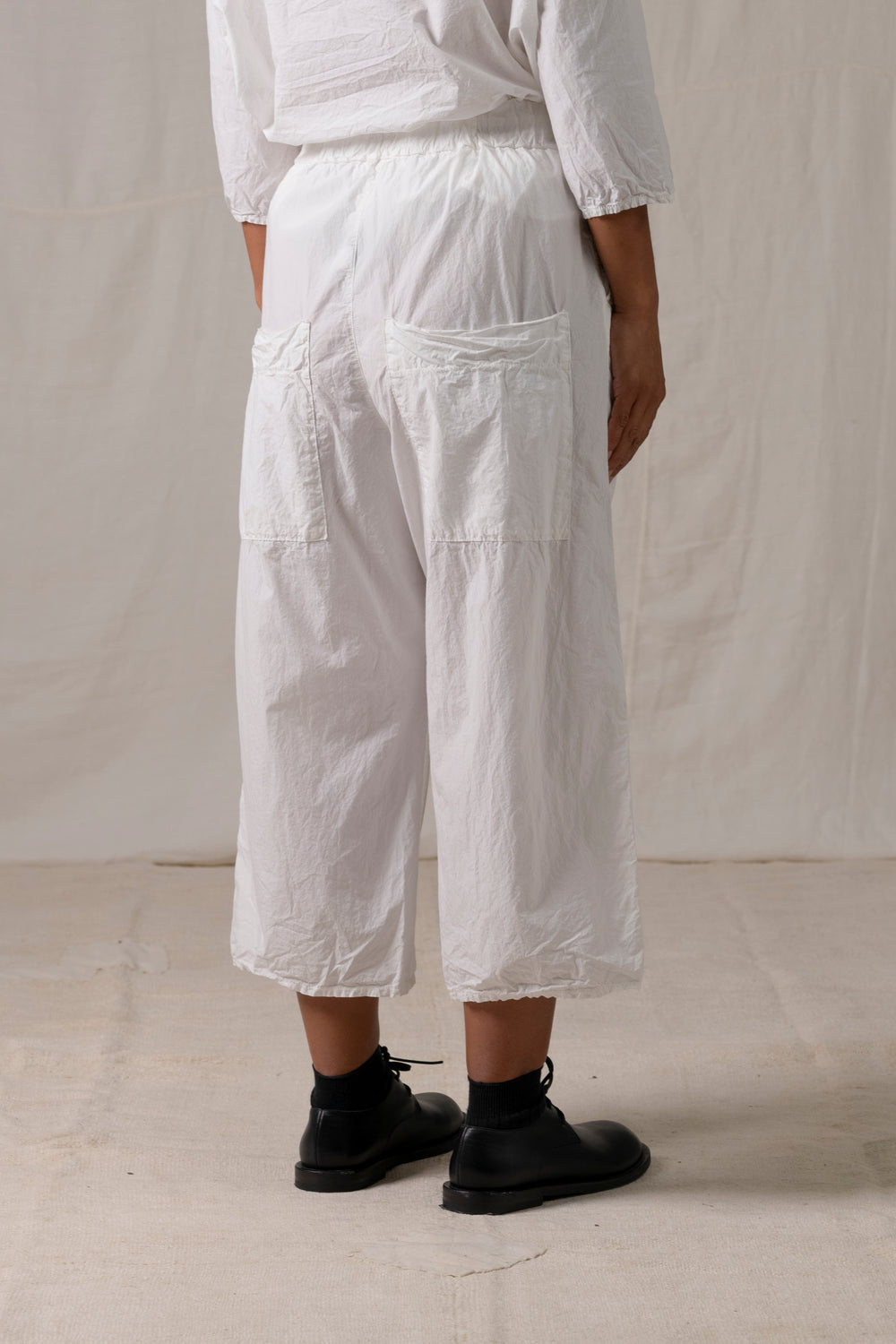 Wide & Short Trousers TC Milk