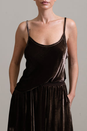 Velvet Camisole Moka