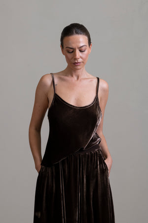 Velvet Camisole Moka