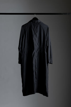 Silk Coat w/ Tie Black CFDTRWV311-10