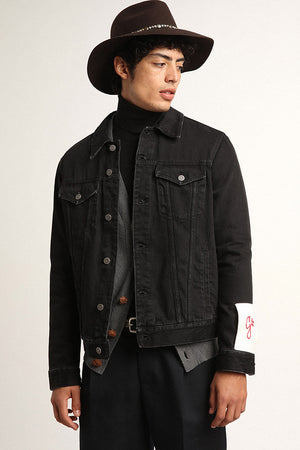 Golden M's Regular Jacket One Washed Denim