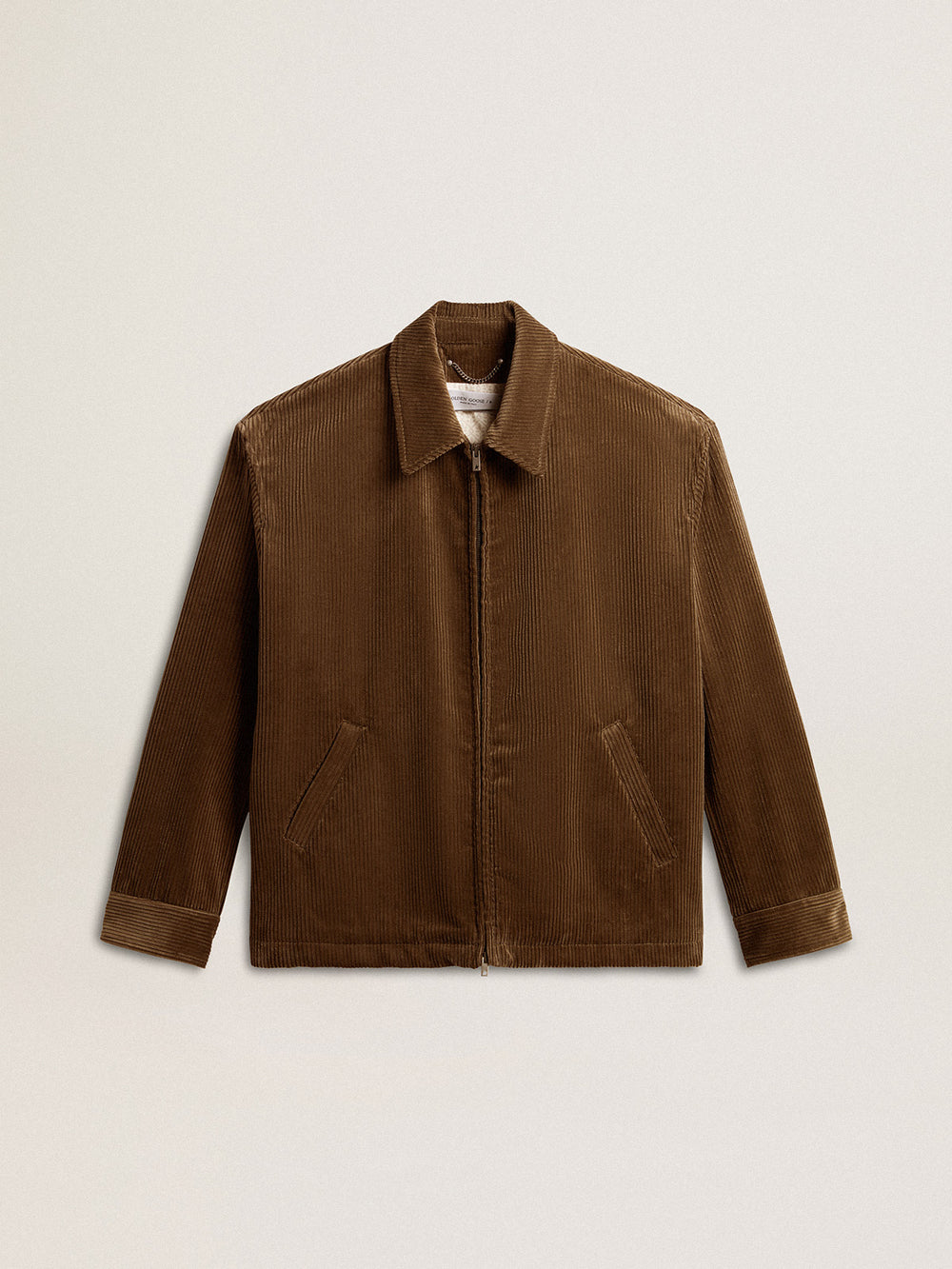 Journey M's Coach Jacket Luther Corduroy Dark Kalamata