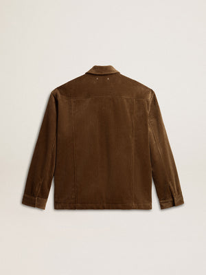 Journey M's Coach Jacket Luther Corduroy Dark Kalamata