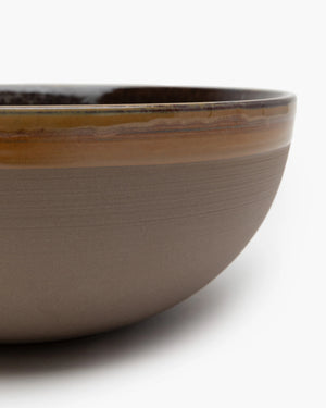 Serving Bowl Indi Gray Surface Large