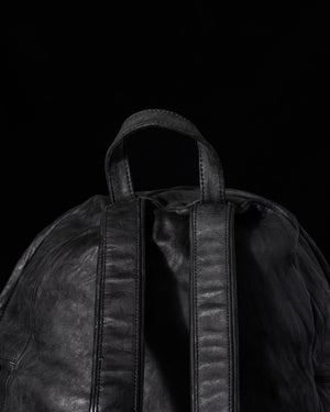 Leather Backpack Nero