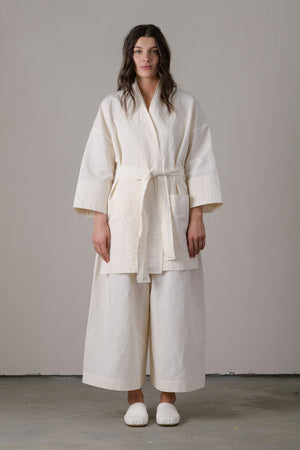 Cotton Linen Kimono jacket