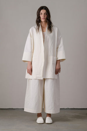 Cotton Linen Kimono jacket