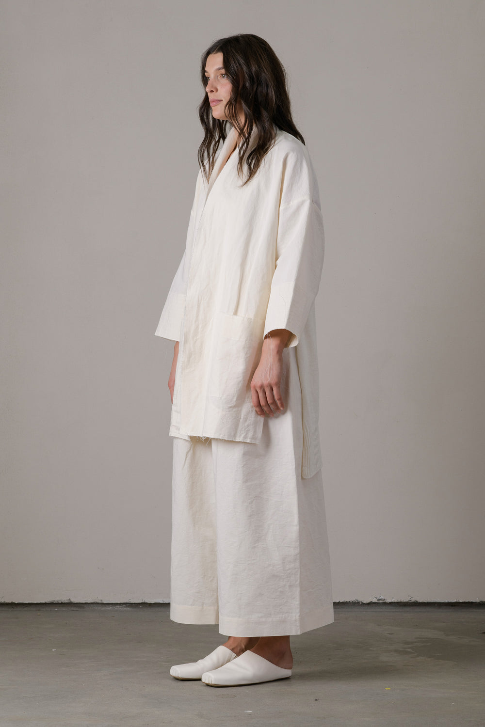 Cotton Linen Kimono jacket