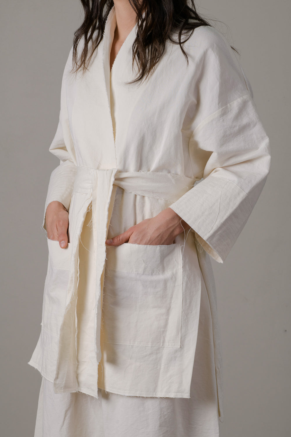 Cotton Linen Kimono jacket