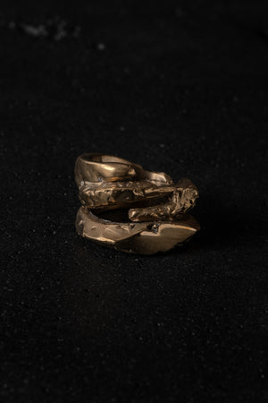 Bronze Aztec Ring