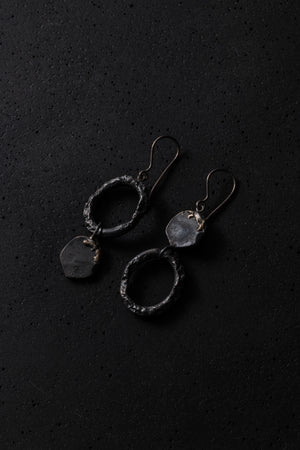 Lost Coin Decayed Link Earring