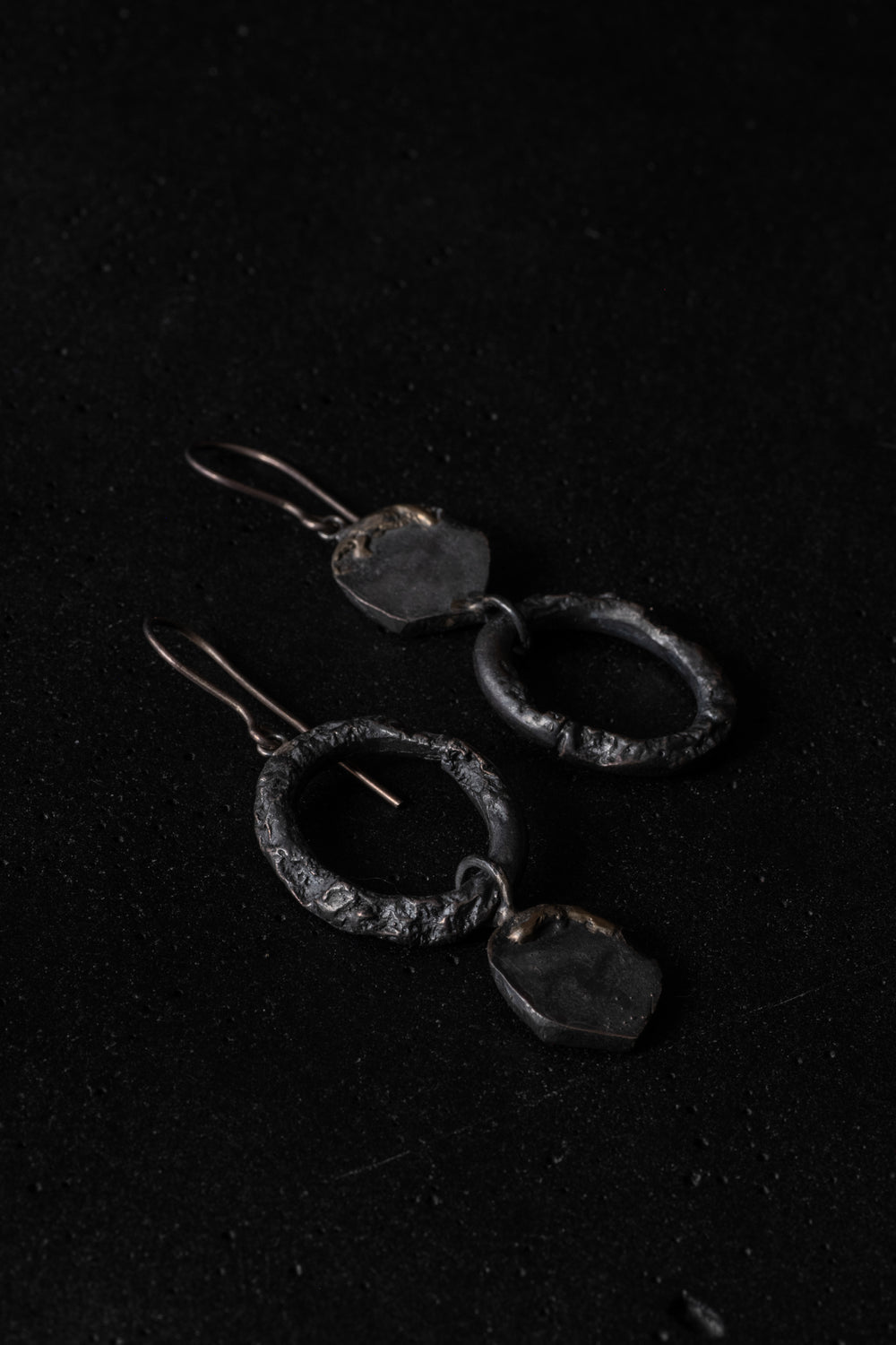 Lost Coin Decayed Link Earring