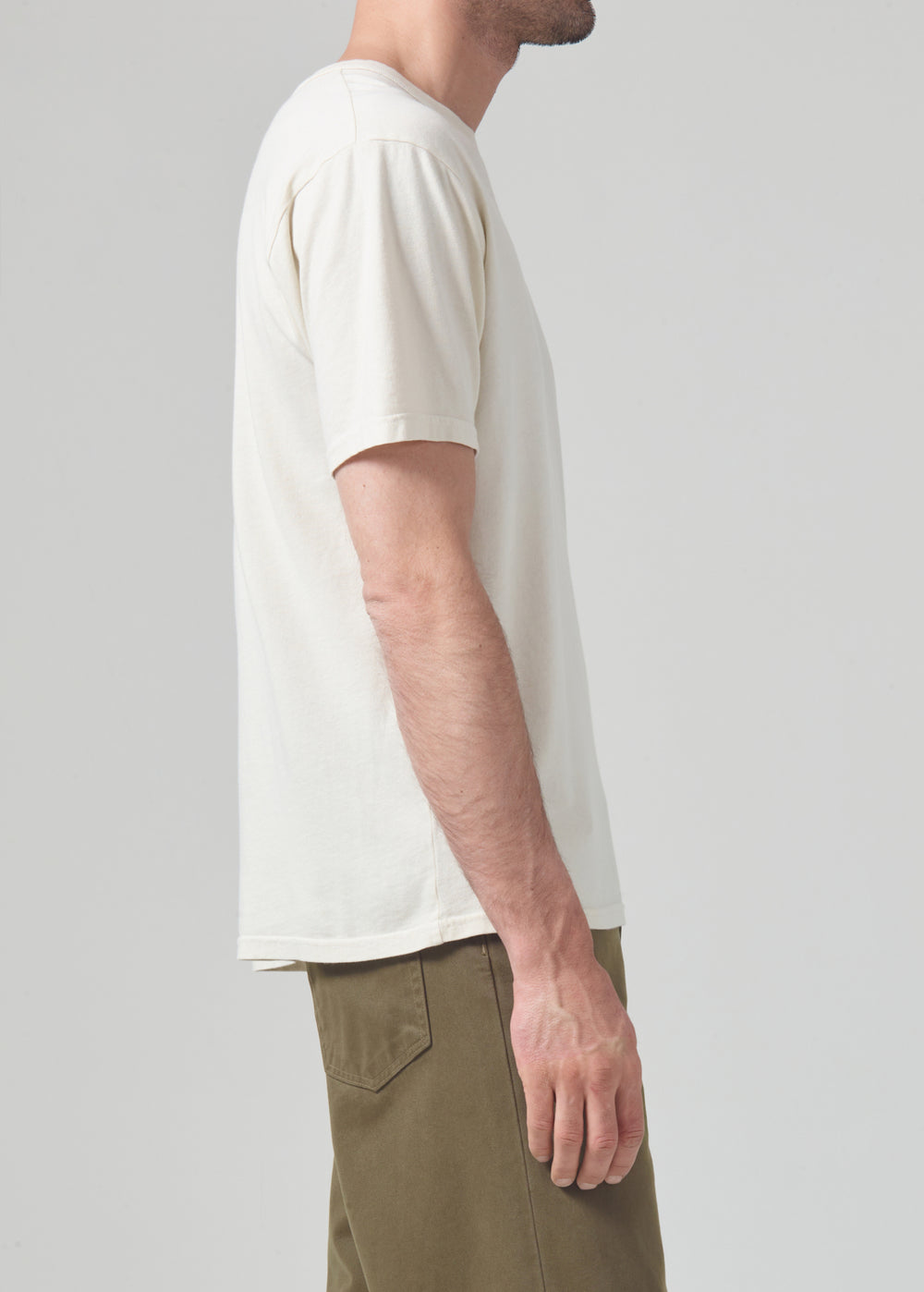 Box Tee in Naturaline