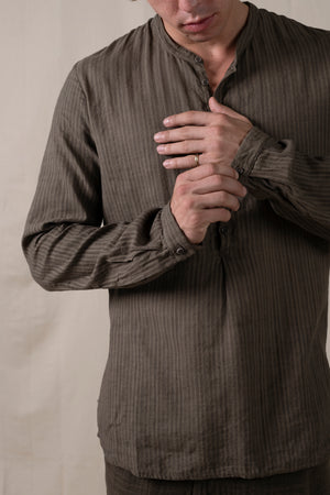 Kaftan Shirt Brown