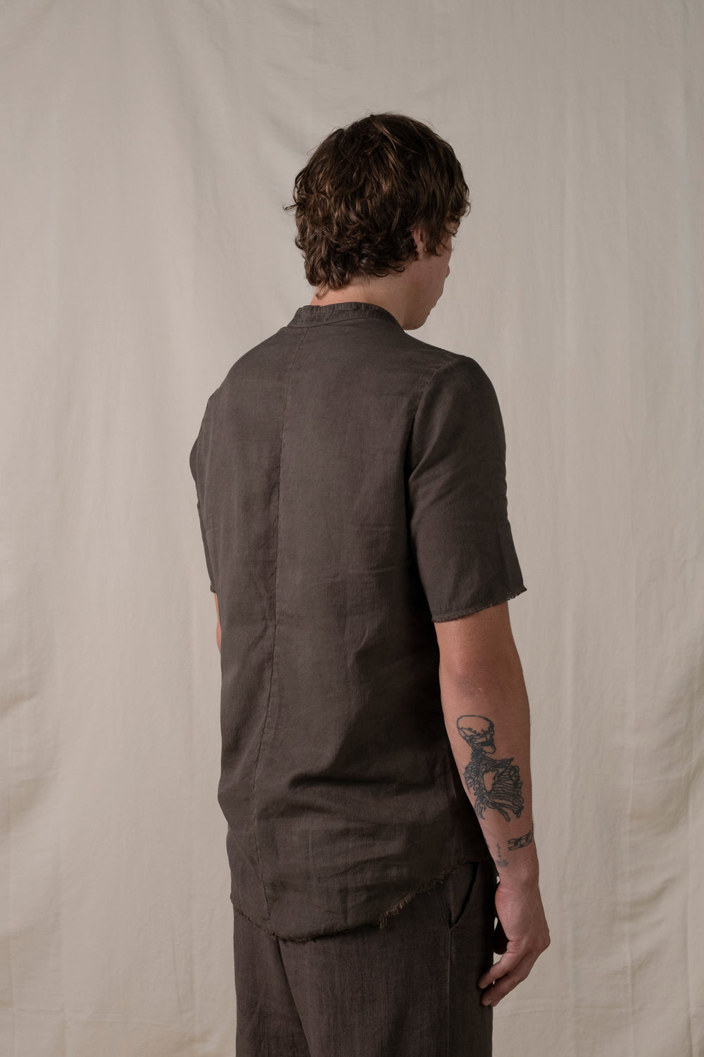 Short Sleeve Shirt Brown